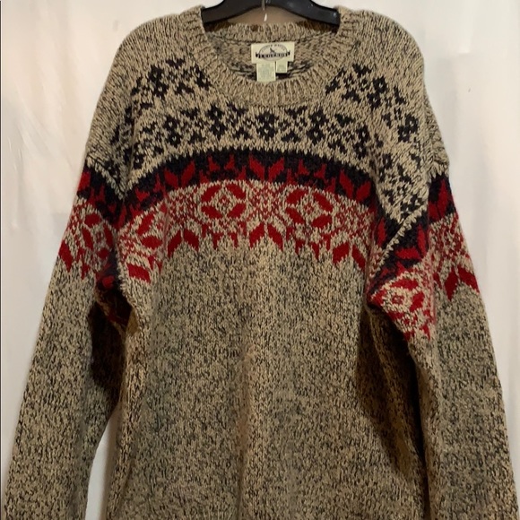 VINTAGE EDDIE BAUER LEGENDS men’s sweater SZ XL WOOL